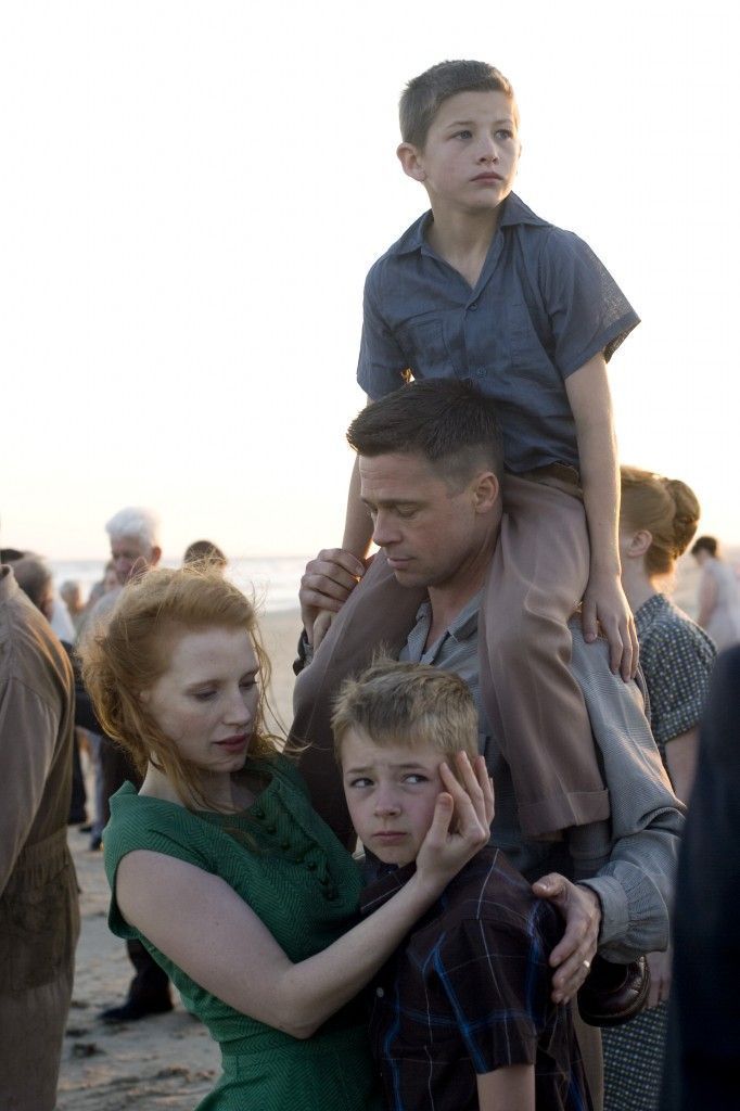 Brad Pitt and Jessica Chastain star as parents to two boys in Terrence Malick's movie "Tree of Life." It's a movie that Ross believes has some deeply spiritual themes. (Photo courtesy Fox Searchlight)