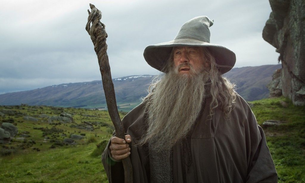 Ian McKellen plays the Wizard Gandalf the Grey in the fantasy adventure, "The Hobbit: An Unexpected Journey." The massive success of Tolkien's films shows a spiritual yearning in audiences, Ross says. (Photo courtesy New Line Cinema)