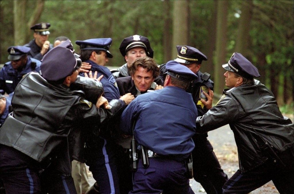 Sean Penn's emotional performance as a father whose daughter is murdered in "Mystic River" is unforgettable. The movie is one of Ross' favorites.(Photo courtesy Warner Bros.)